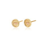Clogau Insignia 9ct Gold Stud Earrings