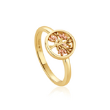 Clogau Tree of Life 9ct Gold Circle Ring SALE