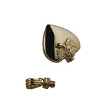 Memorial Locket, Angel Heart 9ct Gold 25x22mm