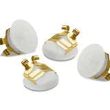 LOX Gold Earring Backs, Secure Locking & Lifting