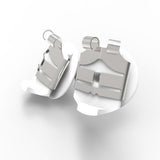 LOX Silver Earring Backs, Secure Locking & Lifting