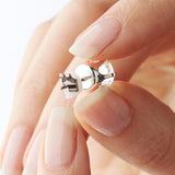 LOX Silver Earring Backs, Secure Locking & Lifting