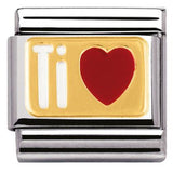 Nomination Classic Gold Enamel Ti Amo Charm SALE