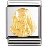 Nomination Big Size Gold Virgin Mary Charm SALE