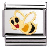 Nomination Classic Gold Enamel Bumble Bee Charm