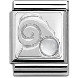 Nomination Big Size Silver Rock Crystal Aries Zodiac Charm SALE