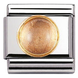 Nomination Classic Gold Precious Stone Round Citrine Charm SALE