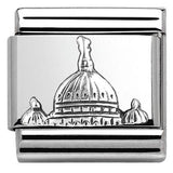 Nomination Classic Silver St Peter's Dome Rome Charm