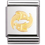 Nomination Big Size Zodiac Pisces Charm SALE