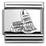 Nomination Classic Silver Leaning Tower of Pisa Charm