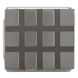 Nomination Steel Ikon Dark Brushed Grid Charm SALE