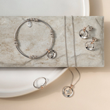 Clogau Gold Sterling Silver Stars of the Llyn Earrings SALE