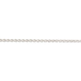 Sterling Silver Spiga 60 Ankle Chain
