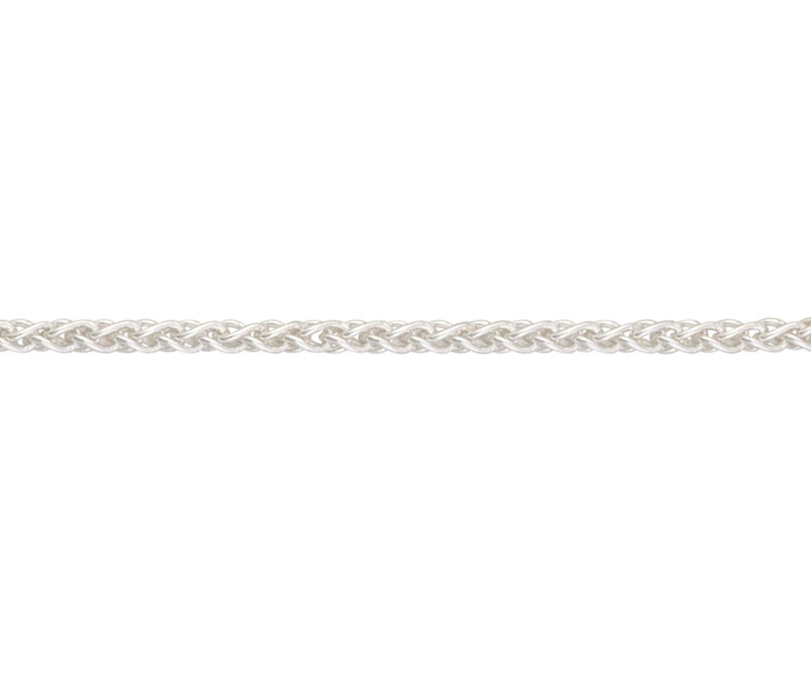 Sterling Silver Spiga 80 Ankle Chain
