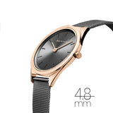 Bering Classic Grey Watch & Bracelet Gift Set SALE