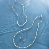 Clogau Nature's Wonder Silver Pearl Beachcomber Choker Necklace