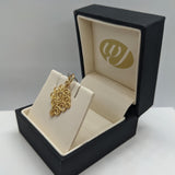 14ct Yellow Gold Organic Openwork Tree of Life Pendant SALE