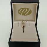 9ct Yellow and Rose Gold Wonderland Key Charm Pendant